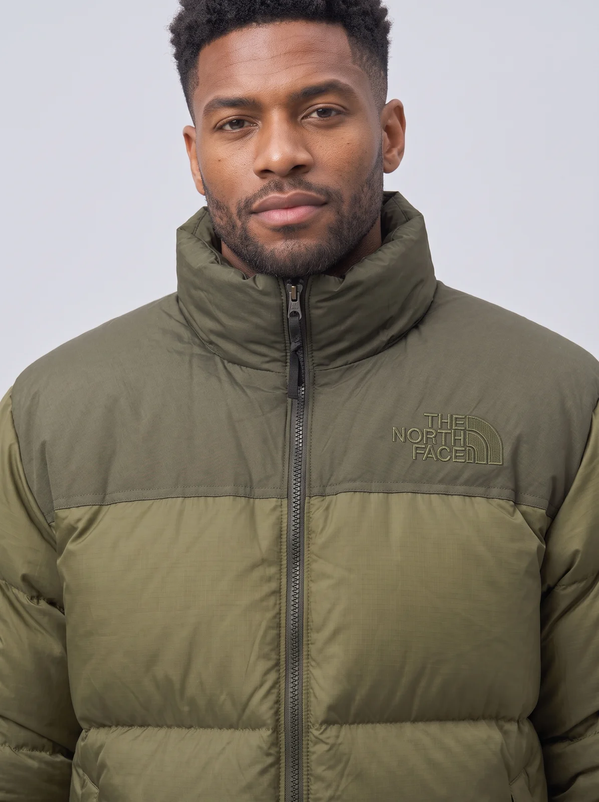 The North Face 1996 Retro Nuptse Jacket - Olive Green thumbnail 5