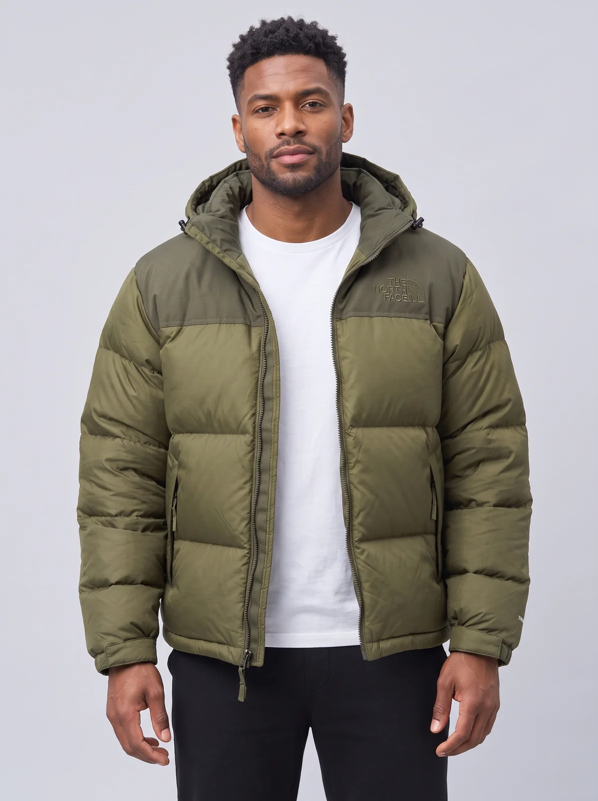 The North Face 1996 Retro Nuptse Jacket - Olive Green